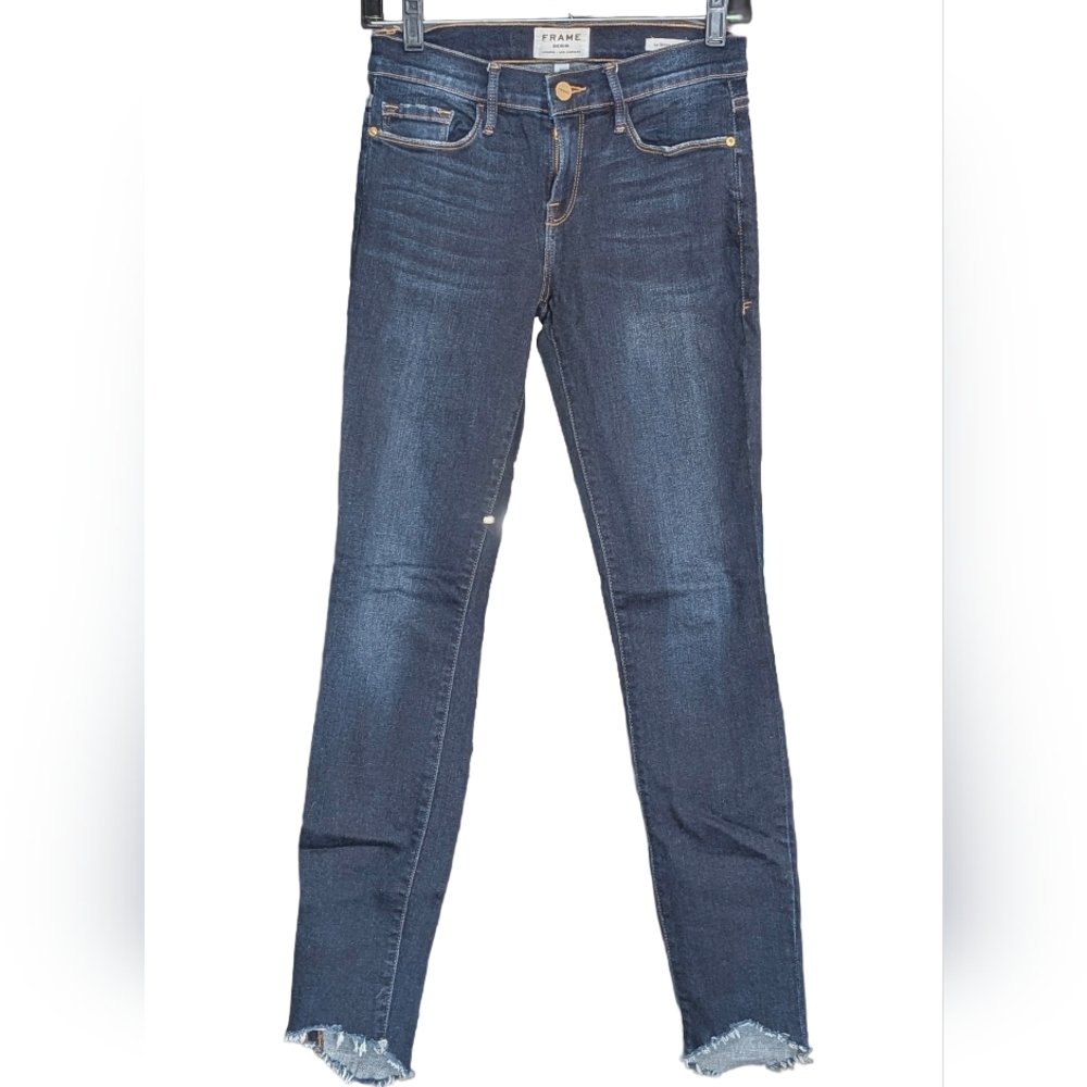 FRAME Denim Le Skinny de Jeanne Crop Skinny Jeans